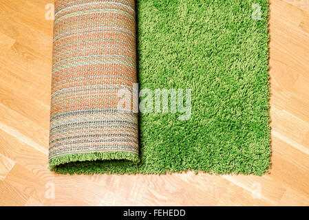 Tapis roulé sur le plancher Banque D'Images