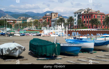 Sestri Levante. Destination dans la région de Ligurie en Italie Banque D'Images