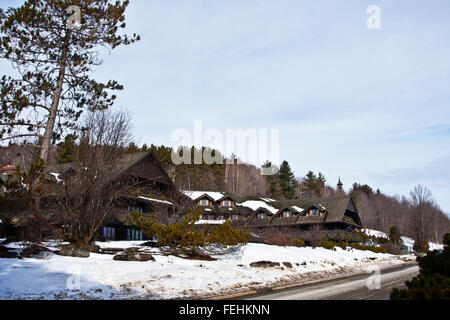 Les Von Trapp Family Lodge de Stowe au Vermont, USA, le Trapp Family Lodge Banque D'Images