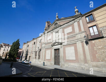 Le couvent de Las Descalzas Reales (Espagnol : Monasterio de las Descalzas Reales) est un monastère royal situé à Madrid, Espagne Banque D'Images