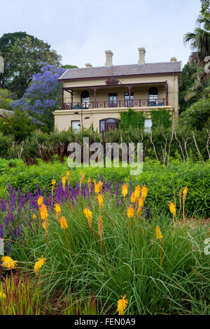 Le Royal Botanic Gardens, Melbourne, Victoria, Australie Banque D'Images