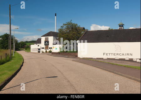 Malt Whisky Fettercairn Distillery Fettercairn -, dans l'Aberdeenshire, en Écosse. Banque D'Images