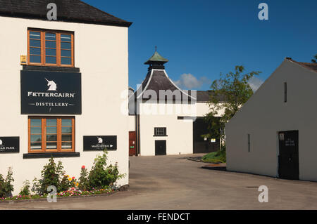 Malt Whisky Fettercairn Distillery Fettercairn -, dans l'Aberdeenshire, en Écosse. Banque D'Images