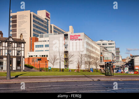 Sheffield Hallam University, Sheffield, South Yorkshire, Angleterre, Royaume-Uni Banque D'Images