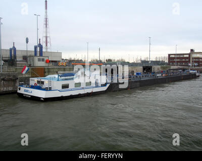 Isabella (navire, 2008), l'ENI 02330132, Port d'Anvers pic7 Banque D'Images