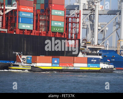 Matthinge (navire, 2011) ENI 02333789 Port de Rotterdam pic2 Banque D'Images