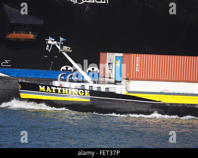 Matthinge (navire, 2011) ENI 02333789 Port de Rotterdam pic3 Banque D'Images