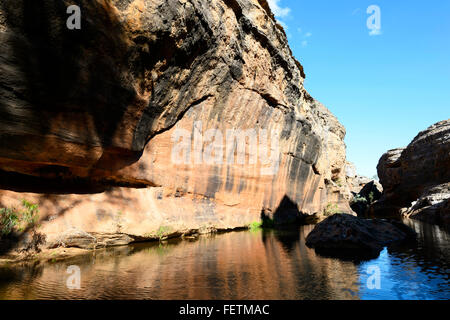 Cobbold, Gorge de la rivière Robertson, Howlong, Golfe Savannah, Queensland, Australie Banque D'Images