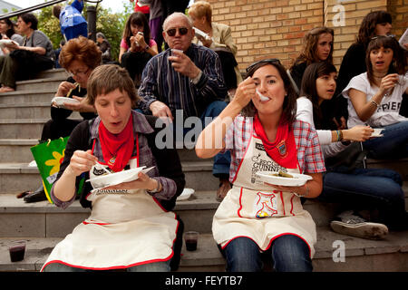 Festival de légumes. Tudela. Navarre. Espagne Banque D'Images