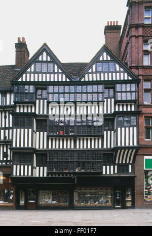 L'Europe, Grande-Bretagne, Angleterre, Londres, Holborn, façade à pans de bois de Staple Inn Banque D'Images