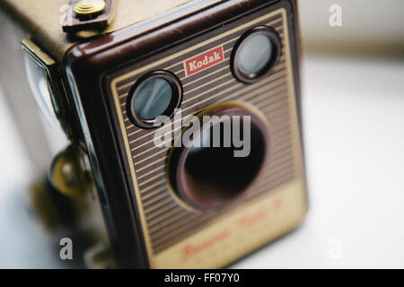 Vintage Kodak Kodak appareil photo appareil photo Vintage Banque D'Images