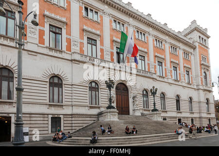 Palazzo Montecitorio, Parlement, Chambre des Députés, la Piazza del Parlamento, Lazio, Rome, Italie Banque D'Images