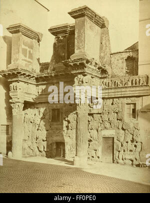 Temple de Minerve, Rome, Italie Banque D'Images