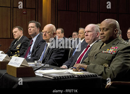 Washington, District de Columbia, Etats-Unis. Feb 9, 2016. Credit : ZUMA Press, Inc./Alamy Live News Banque D'Images