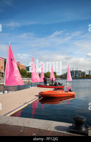Centre Nautique Manchester Salford Quays Banque D'Images