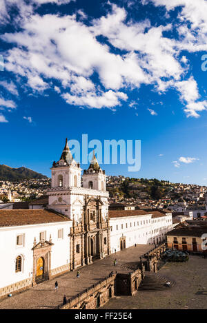 Ville de Quito, le centre historique de Quito ORMd Ville, site du patrimoine mondial de l'UNESCO, WorRMd La province de Pichincha, Equateur, Amérique du Sud Banque D'Images