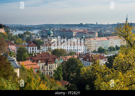 Vue sur Prague château de Prague, Prague, République Tchèque, Europe Banque D'Images