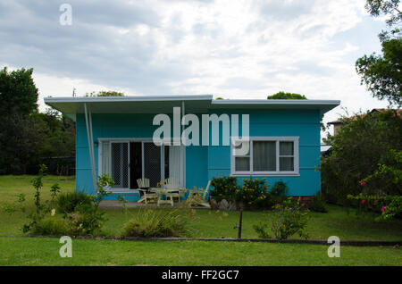 Cottages de Currarong sur la côte sud de la Nouvelle-Galles du Sud en Australie Banque D'Images