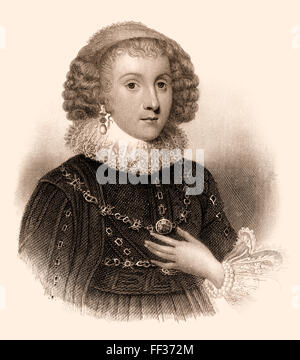 Marie Herbert, comtesse de Pembroke, née Sidney, 1561-1621, un écrivain et poète Banque D'Images