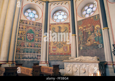 Intérieur de la cathédrale de Bonn, Allemagne Banque D'Images