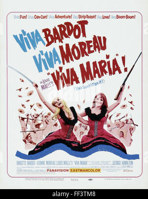 Viva Maria - Movie Poster Banque D'Images