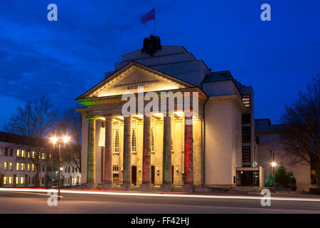 L'Europe, l'Allemagne, en Rhénanie du Nord-Westphalie, Detmold, le théâtre Landestheater. Europa, Deutschland, Hamburg, Hamburg, Banque D'Images