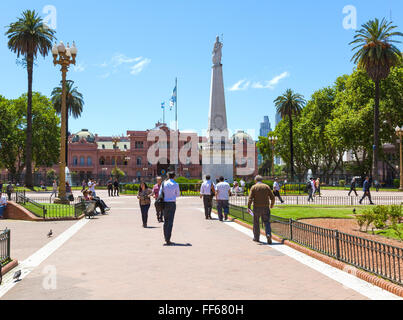 Plaza de Mayo, Buenos Aires, Argentine Banque D'Images