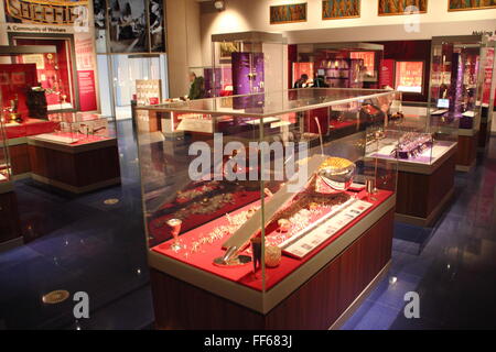 La collection de ferronnerie dans la galerie Milliennium, Sheffield South Yorkshire Angleterre Royaume-uni - éditorial uniquement. Banque D'Images