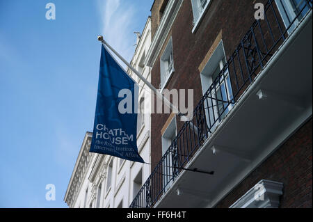 Chatham House, siège de l'Institut Royal des Affaires Internationales Banque D'Images