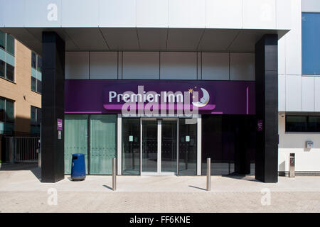 Hôtel Premier Inn, Ealing, London conçu par MAA Architectes Banque D'Images