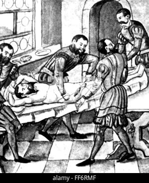 Médecine, chirurgie, hernie, hors de: Caspar Stromayr (+ 1566 / 1567), 'Practica copiosa', Lindau, 1559, droits additionnels-Clearences-non disponible Banque D'Images