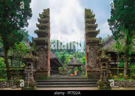 Pura Luhur Batukaru Temple, Bali, Indonésie Banque D'Images