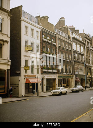 Géographie / Voyage, Grande-Bretagne, Londres, Musée de la Maison de Handel, 25 Brook Street, vue extérieure, années 1970, , droits-supplémentaires-Clearences-non disponible Banque D'Images