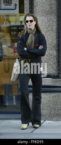 Brooke Shields, shopping à Londres West End 11 photos (crédit de droit©Jack Ludlam) Banque D'Images