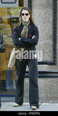 Brooke Shields, shopping à Londres West End 11 photos (crédit de droit©Jack Ludlam) Banque D'Images