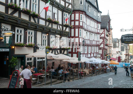 Oberstadt, Altstadt, Marburg, Hessen, Allemagne Allemagne | vieille ville, Marburg, Hesse, Allemagne Banque D'Images