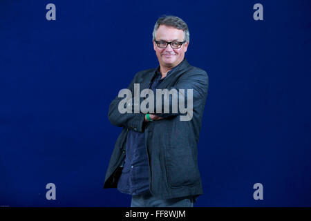 Edinburgh International Book Festival 2013 portrait de Charlie Higson à Charlotte Square Garden Pic par Pako Mera Banque D'Images