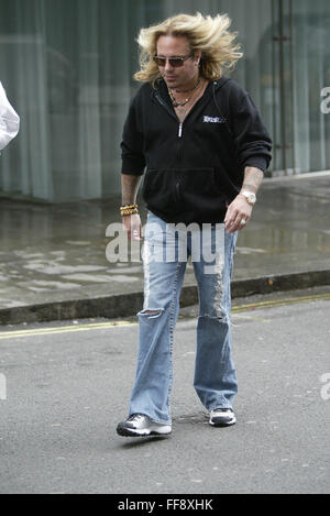 Vince Neil Motley Crue London St Martins Lane Londres 3 photos (crédit de droit©Jack Ludlam) Banque D'Images