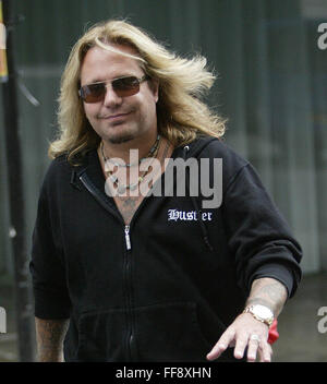 Vince Neil Motley Crue London St Martins Lane Londres 3 photos (crédit de droit©Jack Ludlam) Banque D'Images