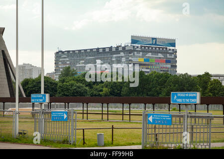 Le centre de télévision Ostankino, chaîne de télévision russe Banque D'Images