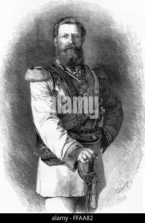 Frédéric III, empereur allemand (1831-1888) Banque D'Images