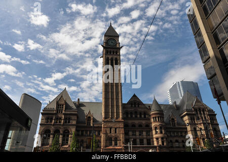 L'ancien hôtel de ville de Toronto, Canada Banque D'Images