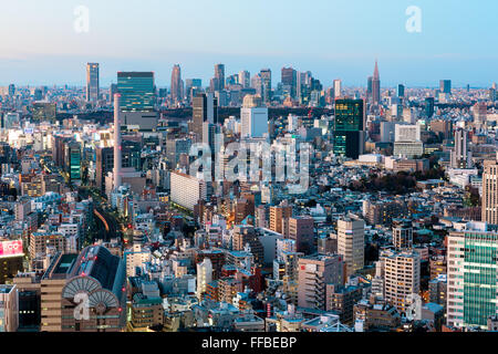 Skyline de Tokyo Banque D'Images