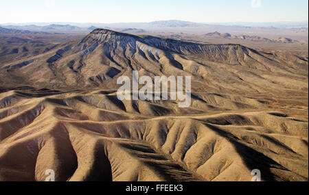 Vue aérienne d'un hélicoptère de l'Arizona, USA paysage Banque D'Images