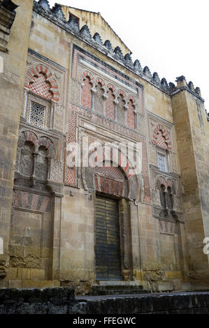 Puerta de San Ildefonso, Mesquita, Cordoba. L'Andalousie. Espagne Banque D'Images