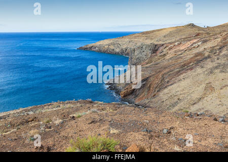La Ponta de Sao Lourenço, la partie orientale de l'île de Madère, au Portugal. Banque D'Images