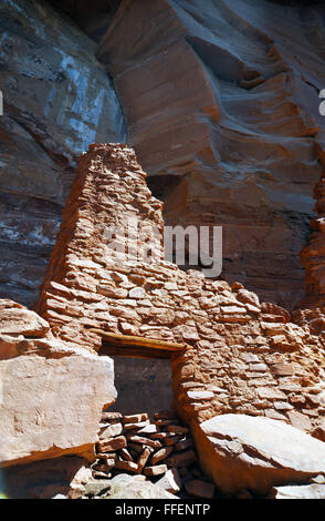 Les maisons étaient des ruines indiennes de personnes tribue Sinagua connecté à une tribu indienne Hopi, Hopi est Palatki pour 'red' habitation Maison, falaise,Sedona Banque D'Images