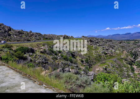 Col Theronsberg Theronsberg, paysage de montagne, Afrique du Sud Banque D'Images