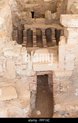 Ville antique Kourion, près de Limassol, Chypre Banque D'Images