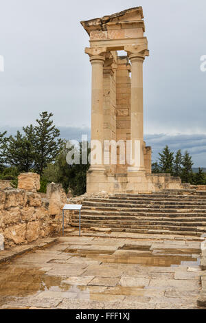 Ville antique Kourion, près de Limassol, Chypre Banque D'Images